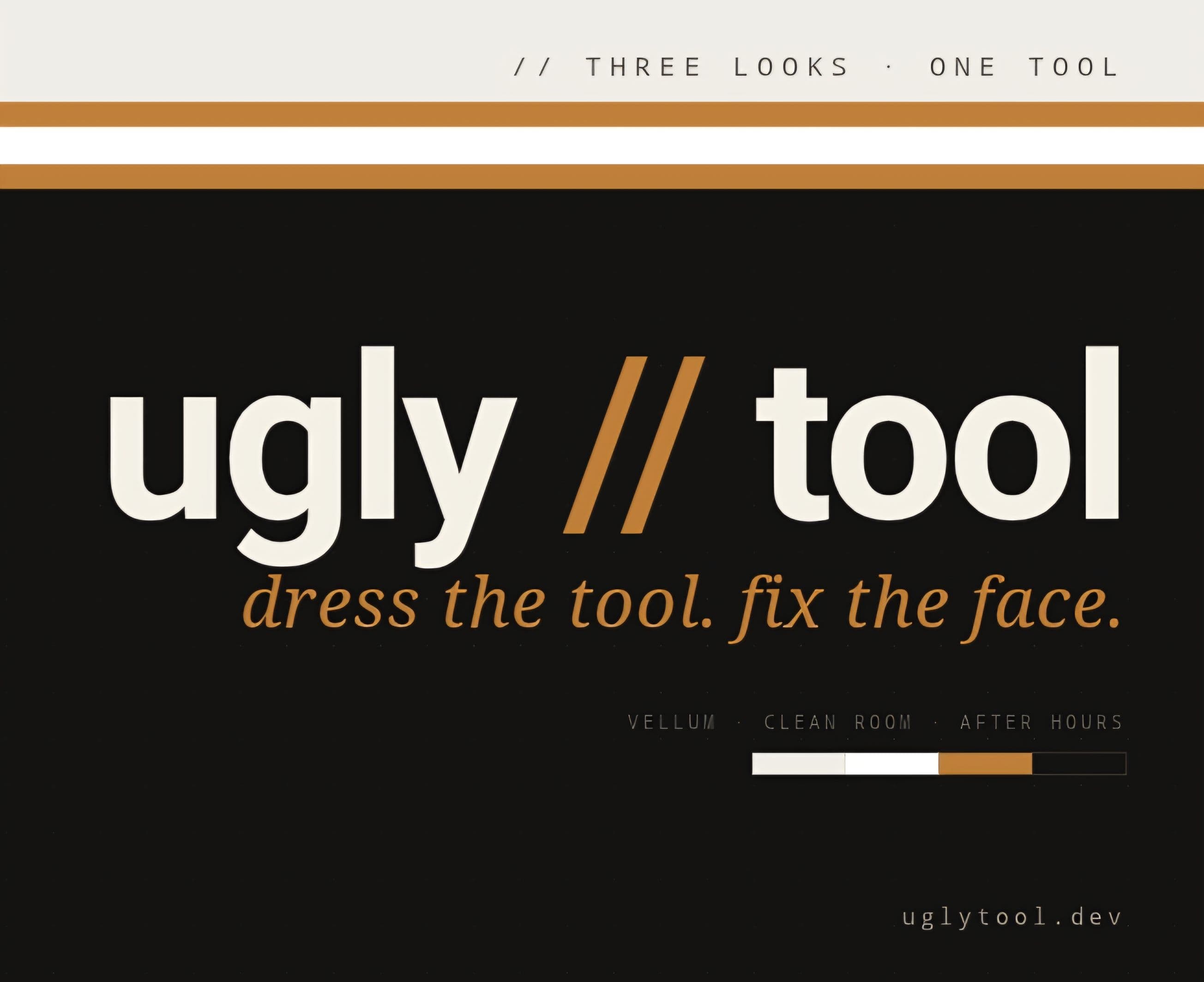 ugly tool preview