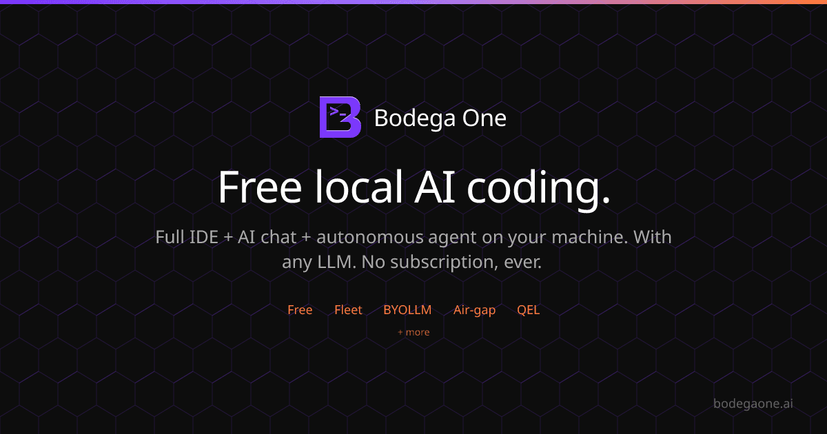 Bodega One preview