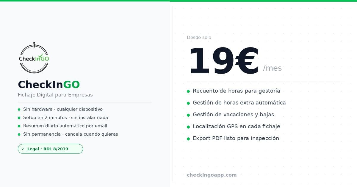 CheckInGO preview