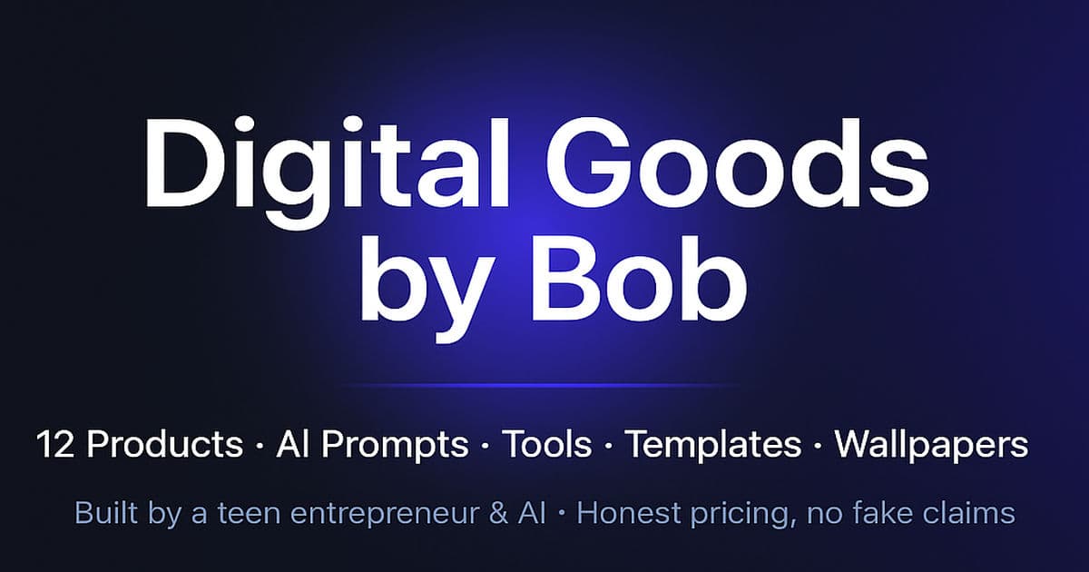 Digital Goods by Bob preview