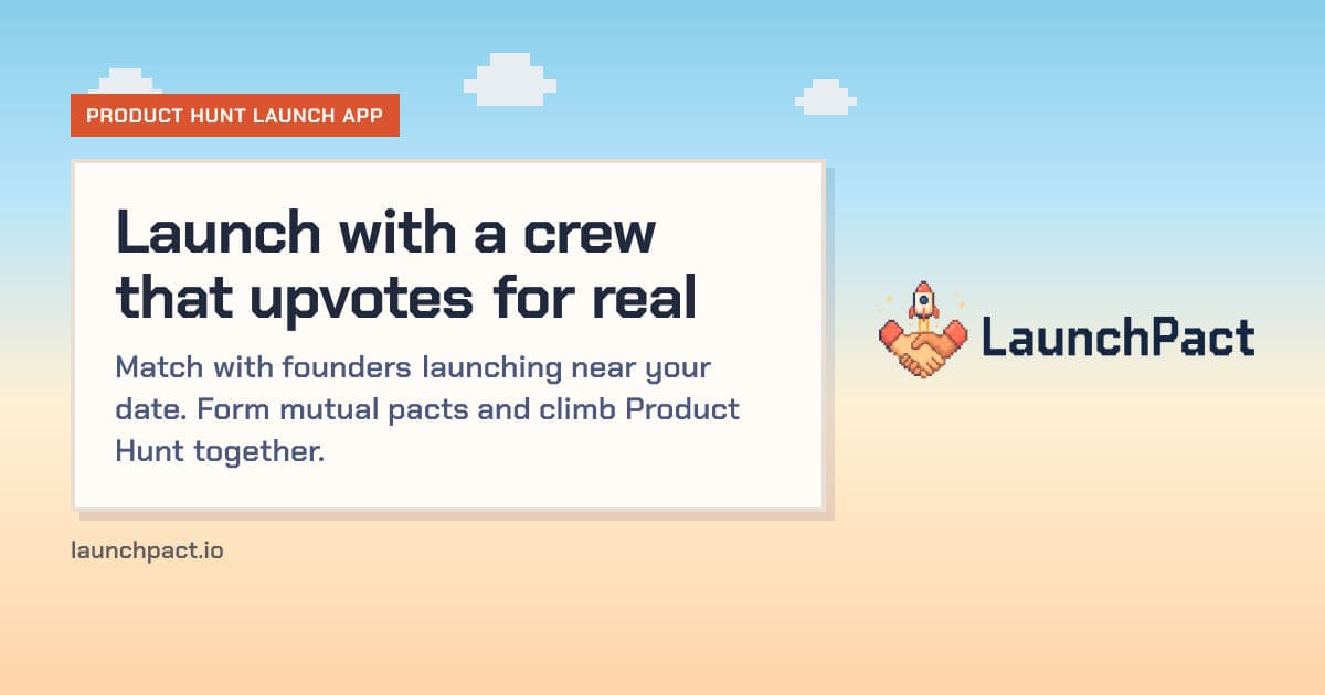 LaunchPact preview