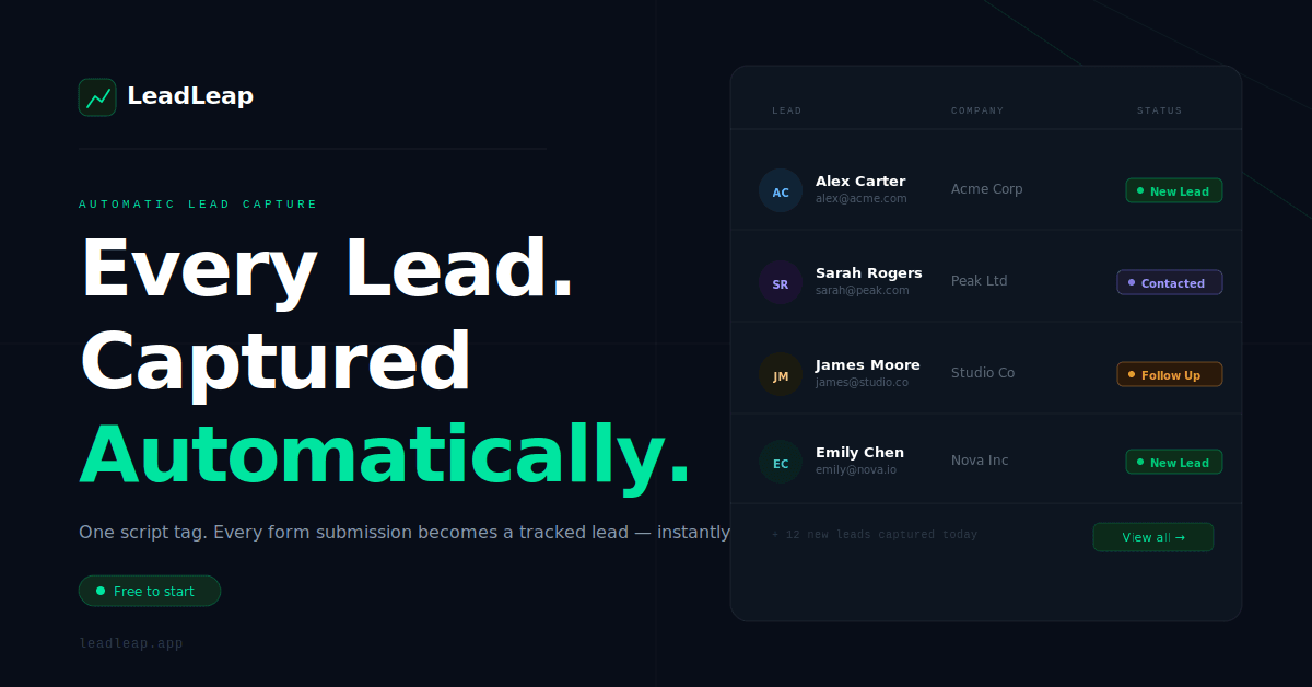 LeadLeap preview