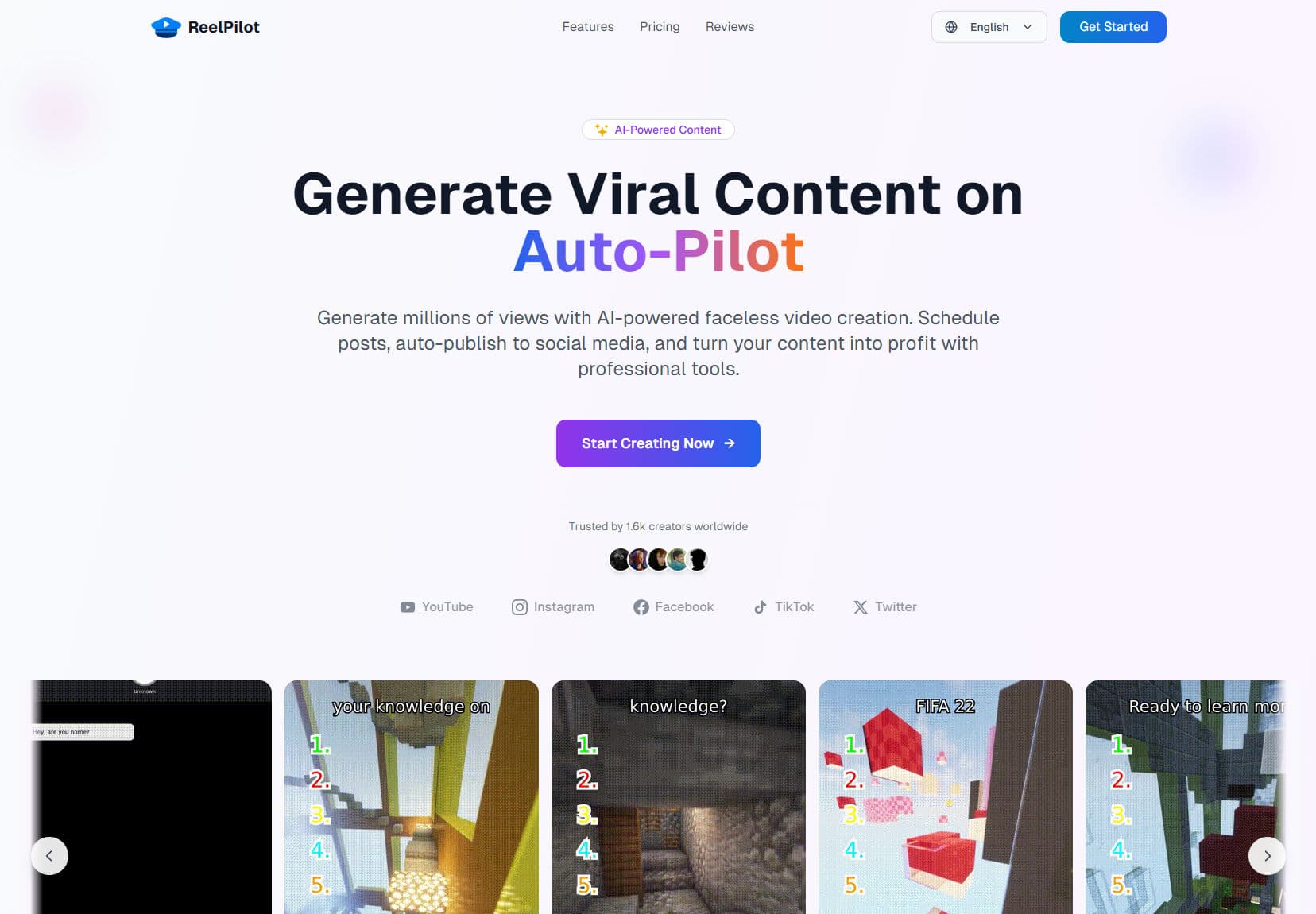 ReelPilot preview