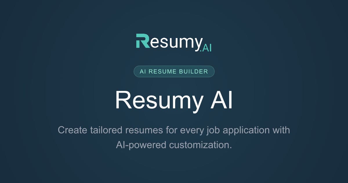 ResumyAI preview