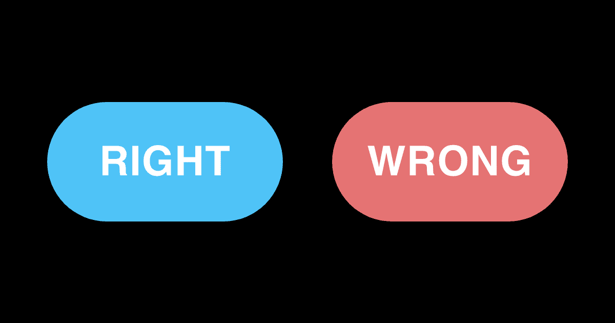 Right or Wrong preview