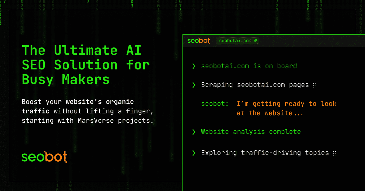 SEObot preview